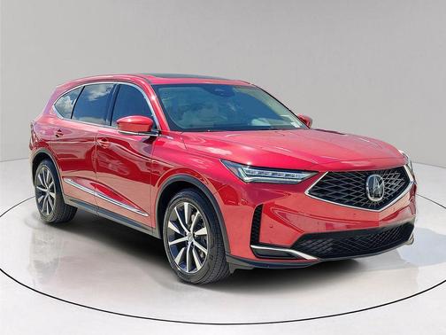 Red 2025 Acura MDX Technology Package