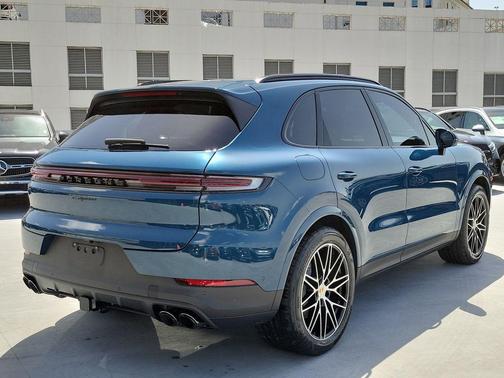 Blue 2024 Porsche Cayenne Base
