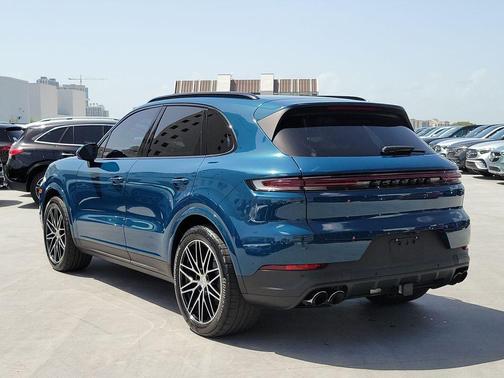 Blue 2024 Porsche Cayenne Base