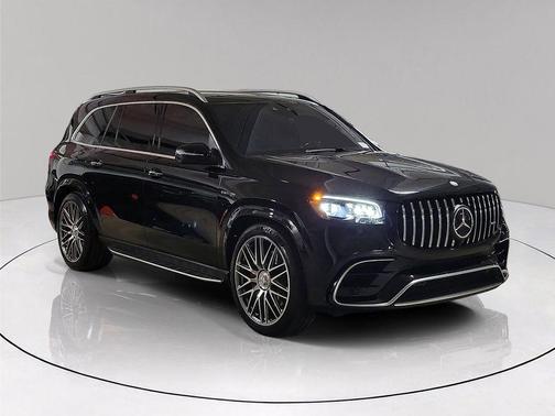 Obsidian Black Metallic 2024 Mercedes-Benz AMG GLS 63 Base 4MATIC
