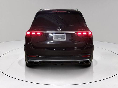 Obsidian Black Metallic 2024 Mercedes-Benz AMG GLS 63 Base 4MATIC