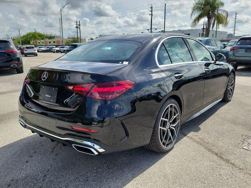 Black 2026 Mercedes-Benz C-Class C 300