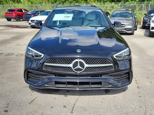 Black 2026 Mercedes-Benz C-Class C 300
