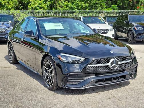 Black 2026 Mercedes-Benz C-Class C 300