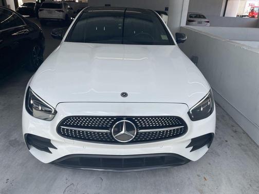 White 2022 Mercedes-Benz E-Class E 350
