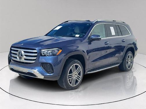 Twilight Blue Metallic 2024 Mercedes-Benz GLS 450 4MATIC
