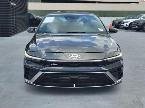 Amazon Gray 2024 Hyundai ELANTRA N Line