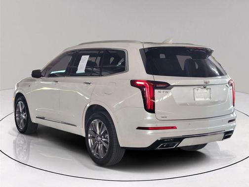 Crystal White Tri-Coat 2023 Cadillac XT6 Premium Luxury AWD