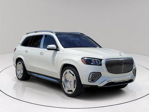 MANUFAKTUR Diamond White Metallic 2024 Mercedes-Benz Maybach GLS 600 4MATIC