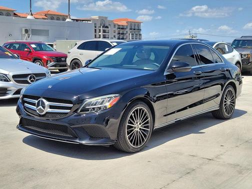 Black 2021 Mercedes-Benz C-Class C 300