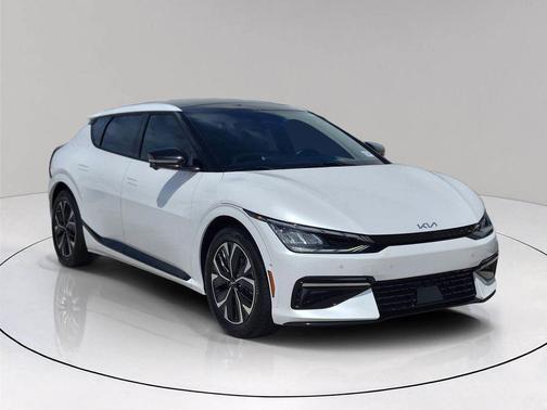 Snow White Pearl 2023 Kia EV6 GT-Line