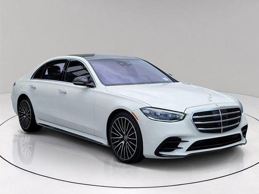 Diamond White 2022 Mercedes-Benz S-Class S 580 4MATIC
