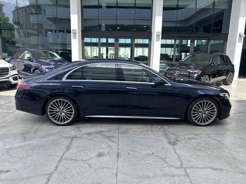 Nautical Blue Metallic 2022 Mercedes-Benz S-Class S 580 4MATIC