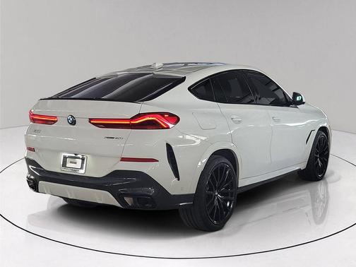 Alpine White 2025 BMW X6 xDrive40i
