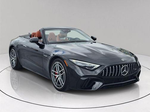 Obsidian Black Metallic 2022 Mercedes-Benz AMG SL 55 Base