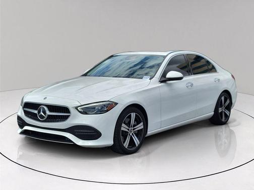 White 2022 Mercedes-Benz C-Class C 300