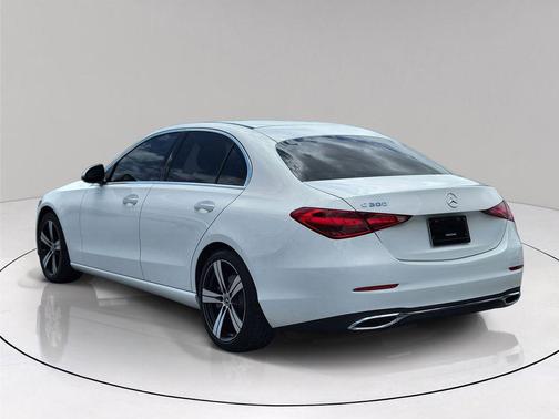 White 2022 Mercedes-Benz C-Class C 300