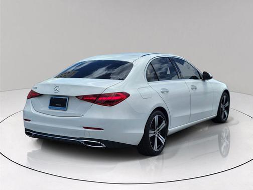White 2022 Mercedes-Benz C-Class C 300