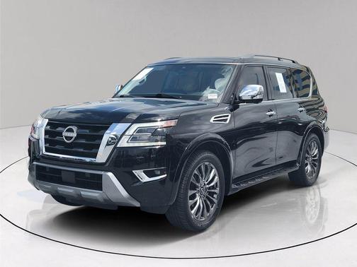 Black 2023 Nissan Armada Platinum
