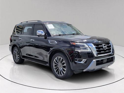 Black 2023 Nissan Armada Platinum