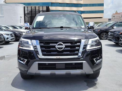 Black 2023 Nissan Armada Platinum