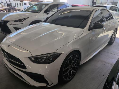 White 2022 Mercedes-Benz C-Class C 300