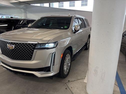 Sandstone Metallic 2023 Cadillac Escalade ESV Premium Luxury