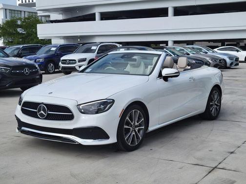 White 2023 Mercedes-Benz E-Class E 450