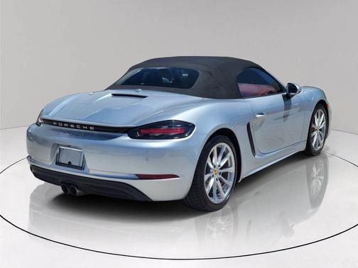 Silver 2017 Porsche 718 Boxster S