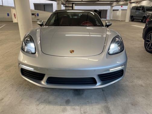 Silver 2017 Porsche 718 Boxster S