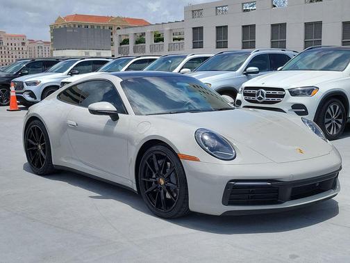 Gray 2021 Porsche 911 Carrera