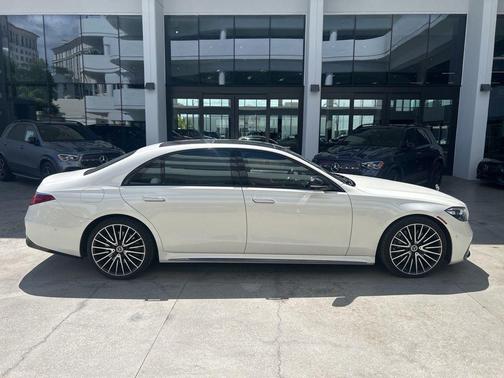 Diamond White 2023 Mercedes-Benz S-Class S 500 4MATIC