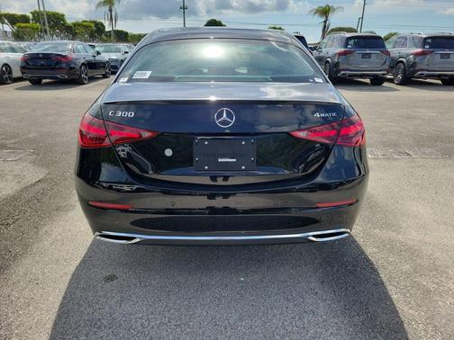 Black 2026 Mercedes-Benz C-Class C 300 4MATIC
