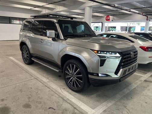 Gray 2024 Lexus GX 550 Luxury
