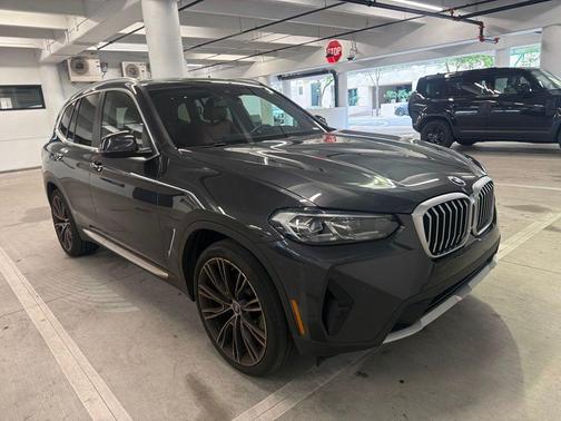 Dark Graphite Metallic 2023 BMW X3 sDrive30i