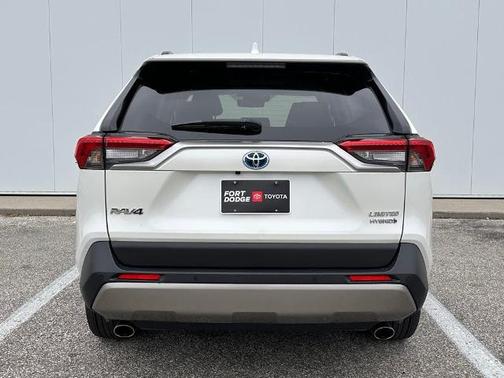 White 2022 Toyota RAV4 LIMITED