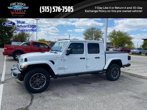 Bright White Clearcoat 2022 Jeep Gladiator OVERLAND