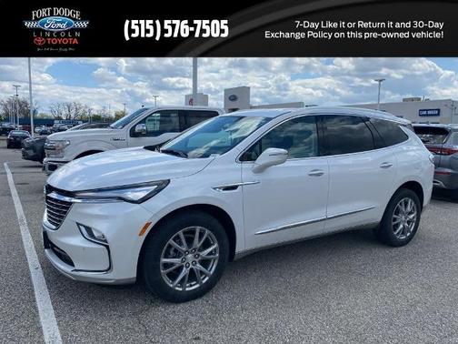 White Frost Tri-Coat 2022 Buick Enclave PREMIUM