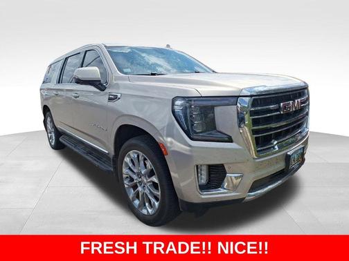 Beige Pearl Metallic 2022 GMC Yukon XL SLT