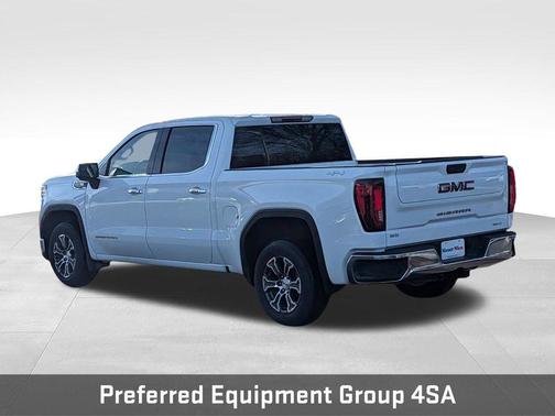 Summit White 2025 GMC Sierra 1500 SLT