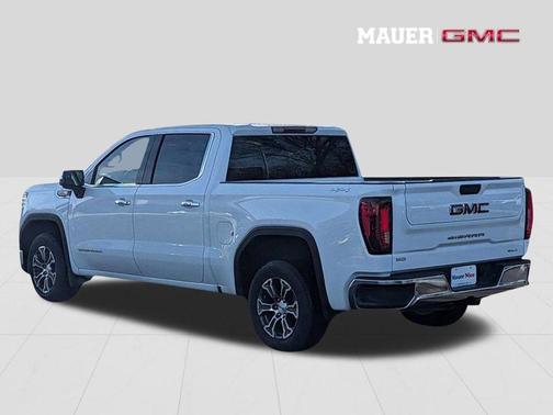 Summit White 2025 GMC Sierra 1500 SLT