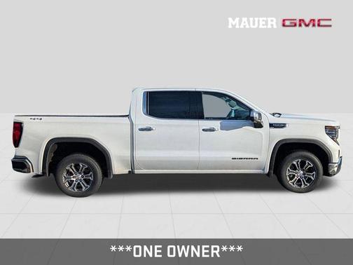 Summit White 2025 GMC Sierra 1500 SLT