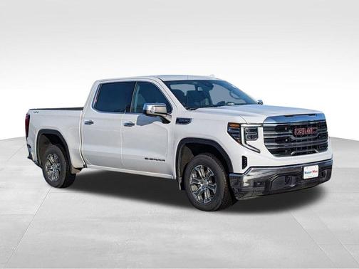 Summit White 2025 GMC Sierra 1500 SLT