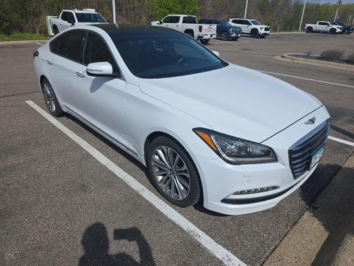 Casablanca White 2017 Genesis G80 3.8
