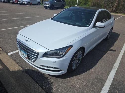 Casablanca White 2017 Genesis G80 3.8