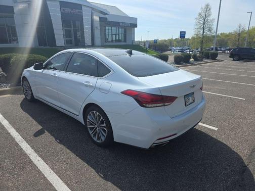 Casablanca White 2017 Genesis G80 3.8