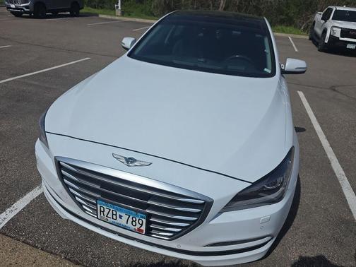 Casablanca White 2017 Genesis G80 3.8
