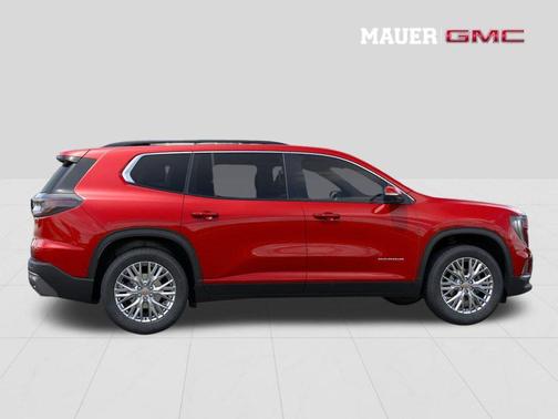 Red 2026 GMC Acadia Elevation