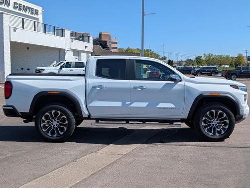 Summit White 2025 GMC Canyon Denali