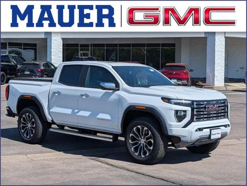 Summit White 2025 GMC Canyon Denali